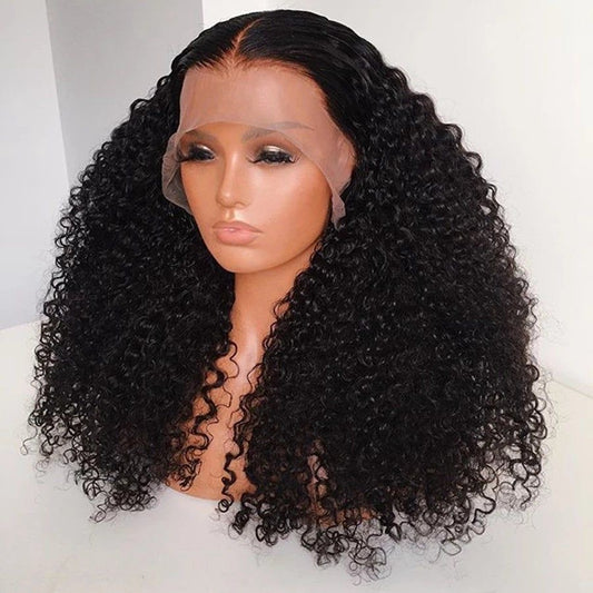 Kinky curly lace wig